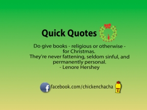 chicken cha cha christmas quotes 4